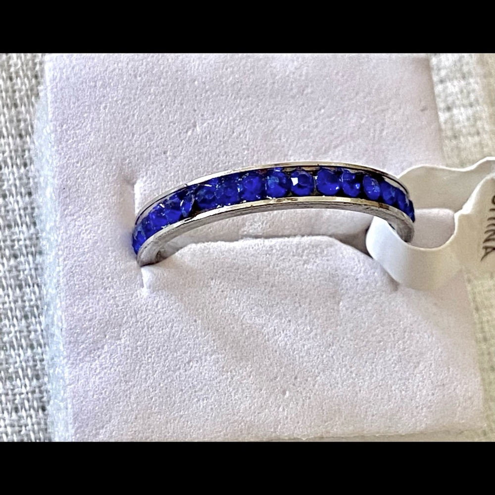 🔥 Blue Sapphire ring.❤️💕🎁 - Picture 4 of 4